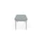 Lesro Lenox Steel 3 Seat Bench, Ash (Blue) Seat, Ash Back, 67 W 21 L 18.5 H, Linette Vinyl Seat LS3001 - alternate 3